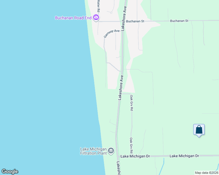 map of restaurants, bars, coffee shops, grocery stores, and more near 11610 Garnsey Avenue in Grand Haven