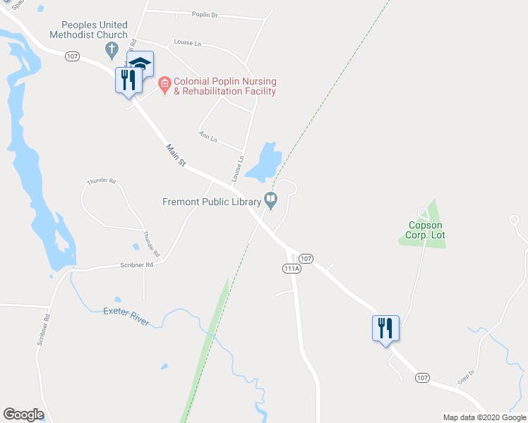 map of restaurants, bars, coffee shops, grocery stores, and more near 27 Jackie Bernier Drive in Fremont