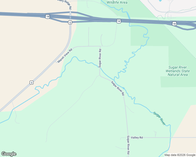 map of restaurants, bars, coffee shops, grocery stores, and more near 2313 Sugar River Road in Verona