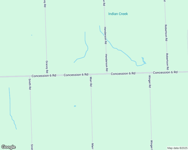 map of restaurants, bars, coffee shops, grocery stores, and more near 63399 Concession 6 Road in Wellandport