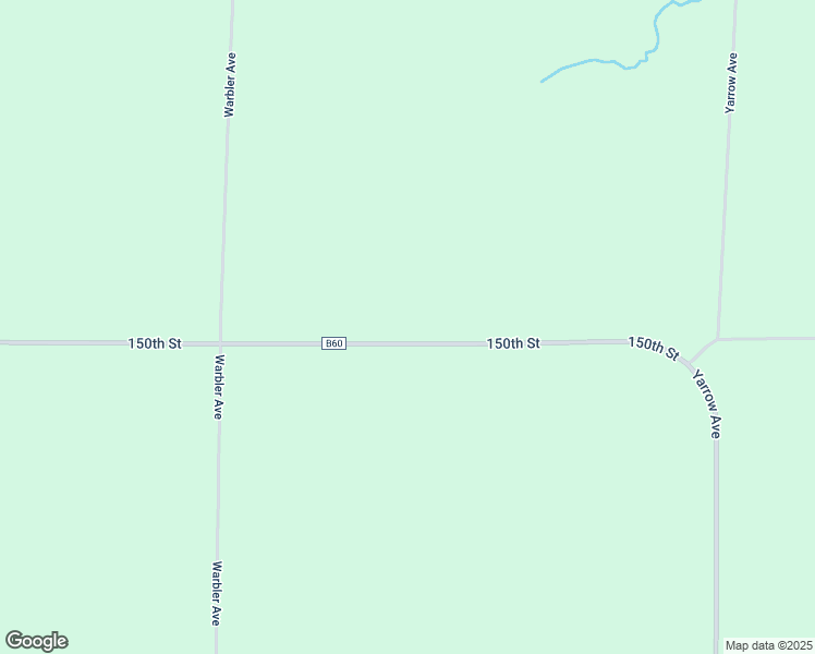map of restaurants, bars, coffee shops, grocery stores, and more near 23362 150th Street in Dougherty