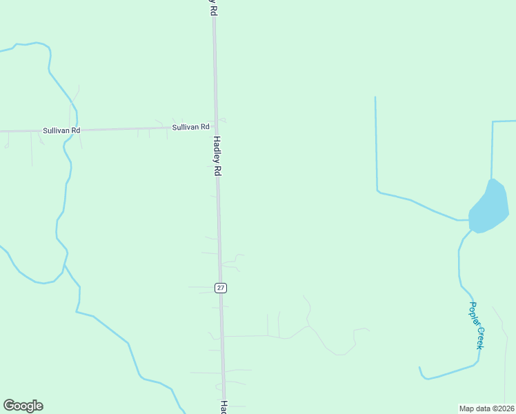 map of restaurants, bars, coffee shops, grocery stores, and more near 2681 Hadley Road in Lapeer