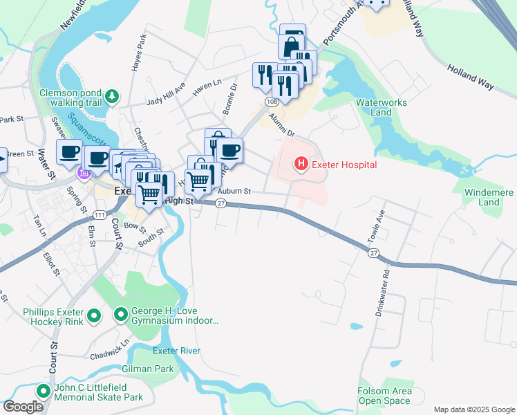 78 High Street, Exeter NH Walk Score