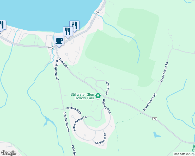 map of restaurants, bars, coffee shops, grocery stores, and more near 2 Stone Clover Drive in Saratoga Springs