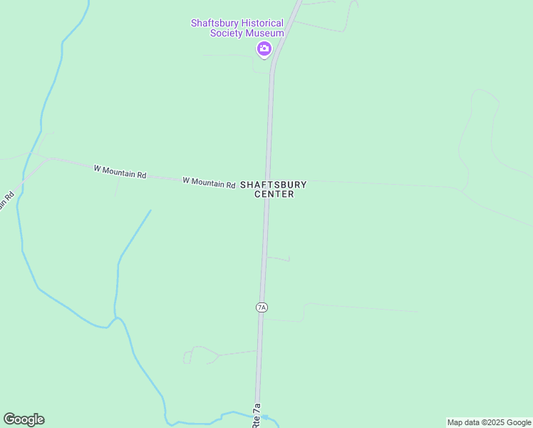 map of restaurants, bars, coffee shops, grocery stores, and more near Vermont 7A in Shaftsbury