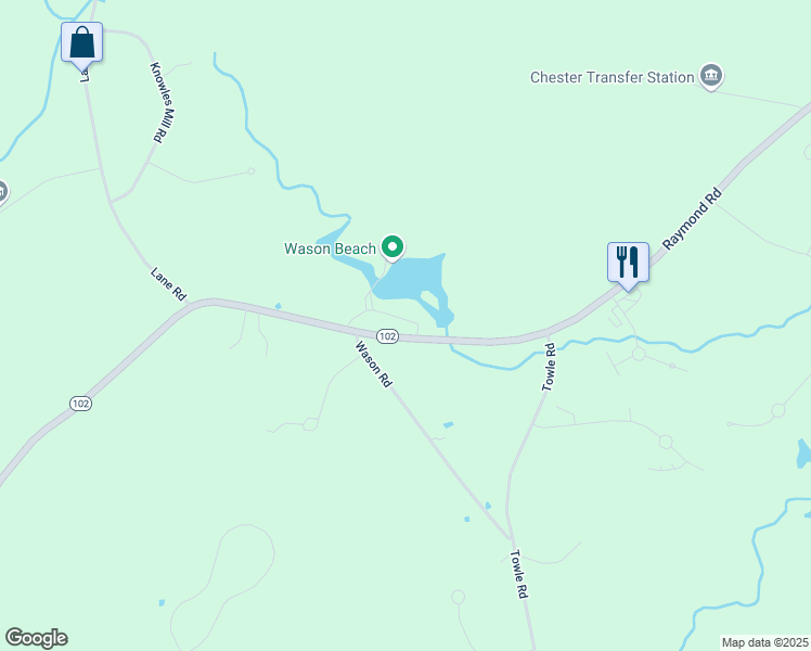 map of restaurants, bars, coffee shops, grocery stores, and more near in Chester