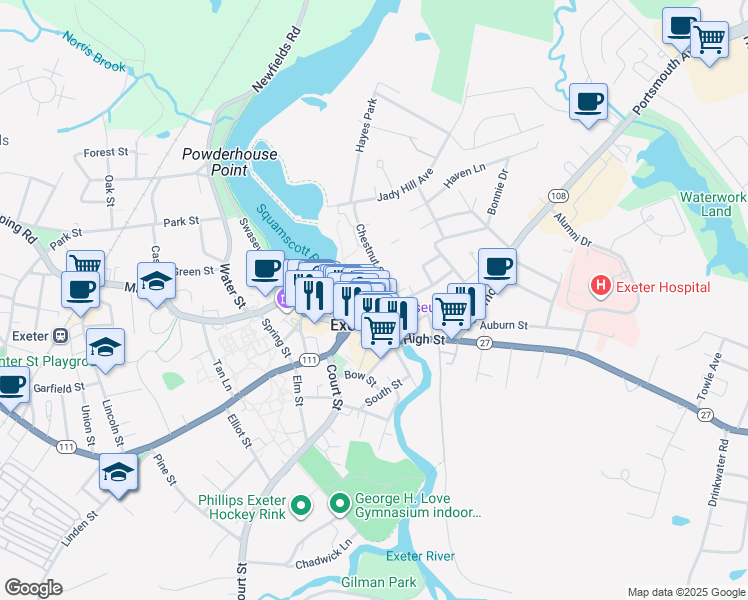 24 String Bridge, Exeter NH - Walk Score