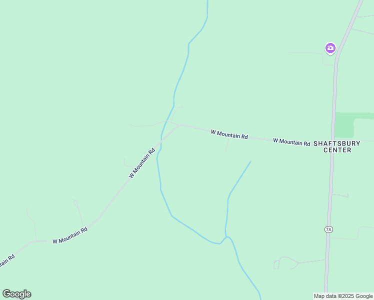 map of restaurants, bars, coffee shops, grocery stores, and more near 619 West Mountain Road in Shaftsbury