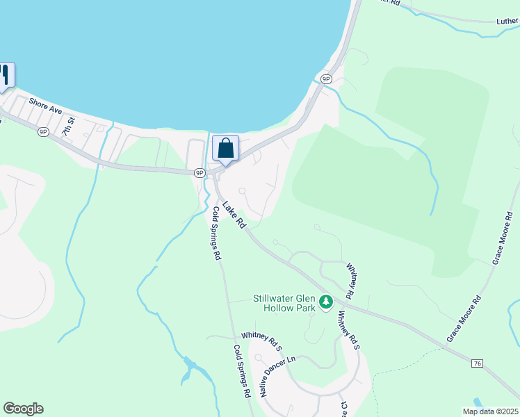 map of restaurants, bars, coffee shops, grocery stores, and more near 2 Pine Ridge Road in Saratoga Springs