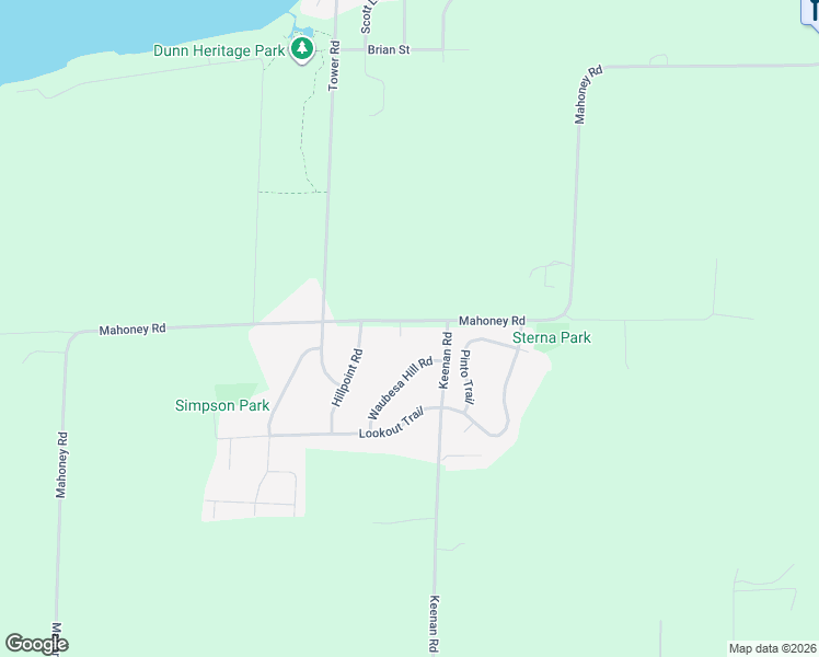 map of restaurants, bars, coffee shops, grocery stores, and more near 2489 Waubesa Hill Road in McFarland