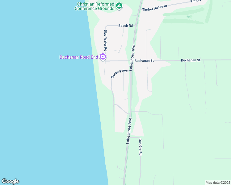 map of restaurants, bars, coffee shops, grocery stores, and more near 11763 Garnsey Avenue in Grand Haven