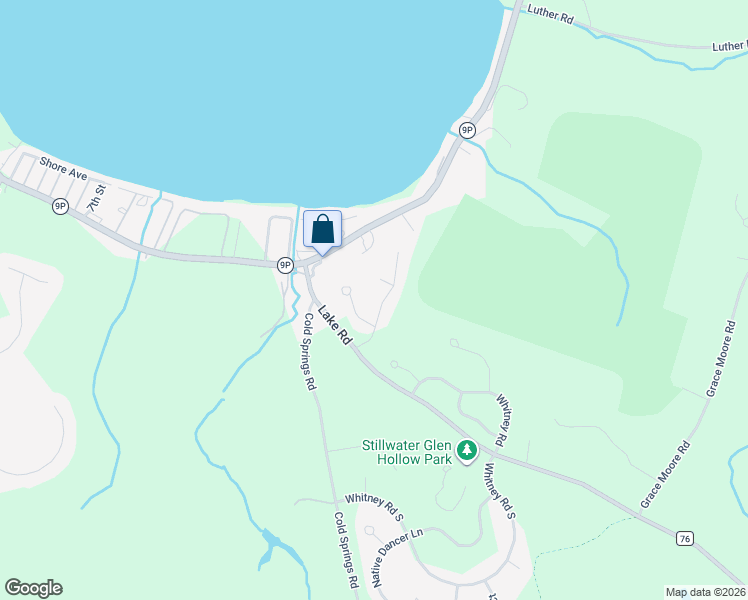 map of restaurants, bars, coffee shops, grocery stores, and more near 13 Pine Ridge Road in Saratoga Springs