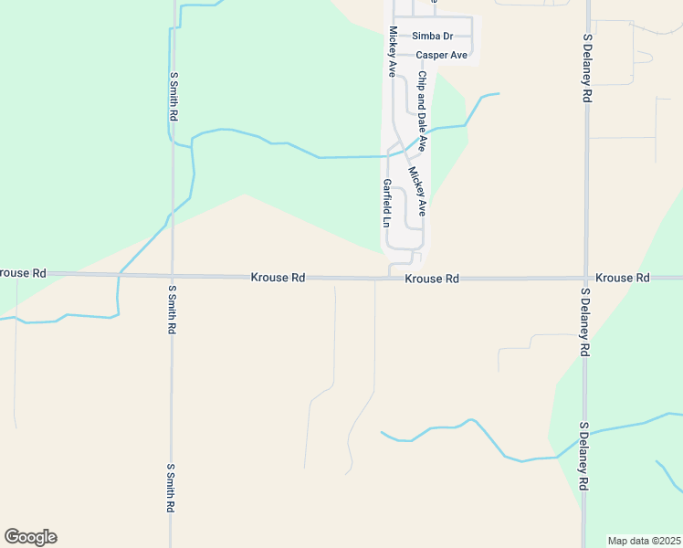map of restaurants, bars, coffee shops, grocery stores, and more near 2450 Krouse Road in Owosso