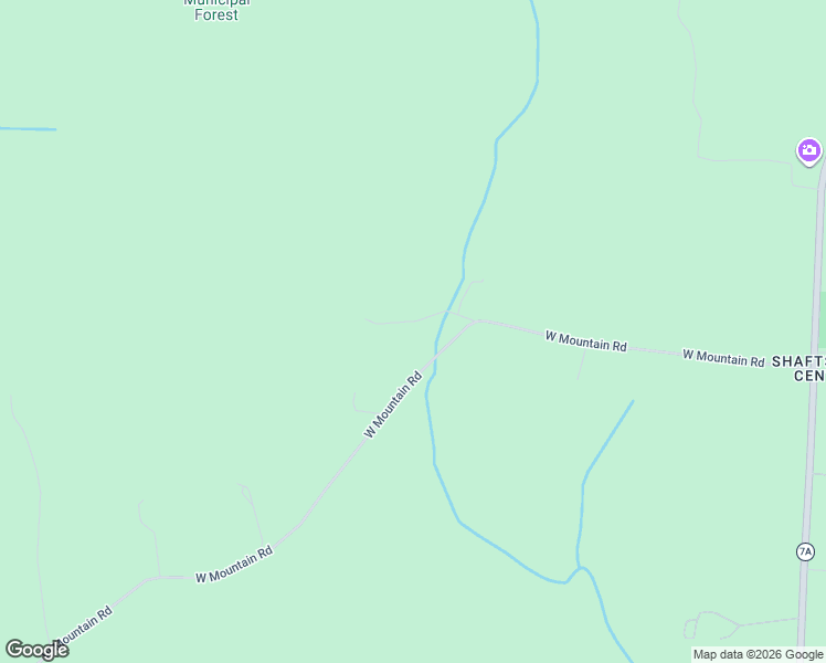 map of restaurants, bars, coffee shops, grocery stores, and more near 760 West Mountain Road in Shaftsbury