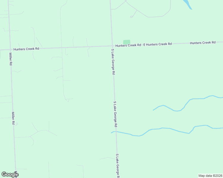 map of restaurants, bars, coffee shops, grocery stores, and more near 2650 North Lake George Road in Metamora