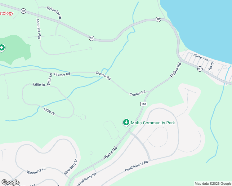 map of restaurants, bars, coffee shops, grocery stores, and more near 178 Cramer Road in Ballston Spa