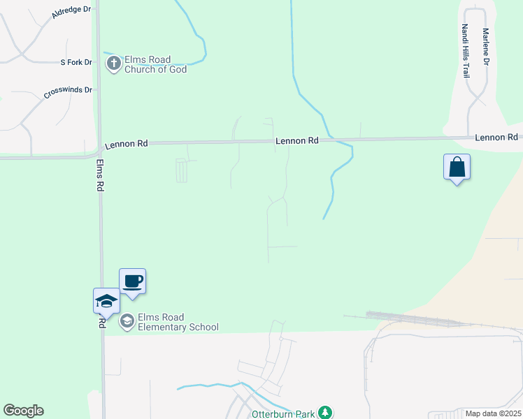 map of restaurants, bars, coffee shops, grocery stores, and more near 3118 Blue Grass Lane in Swartz Creek