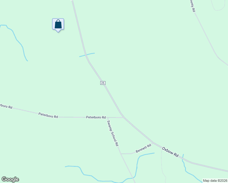 map of restaurants, bars, coffee shops, grocery stores, and more near 5945 Oxbow Road in Canastota