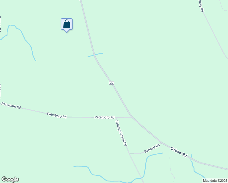 map of restaurants, bars, coffee shops, grocery stores, and more near 5945 Oxbow Road in Canastota