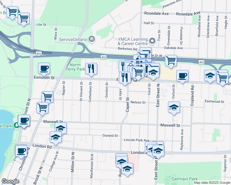 512 Lydia Street, Sarnia ON Walk Score