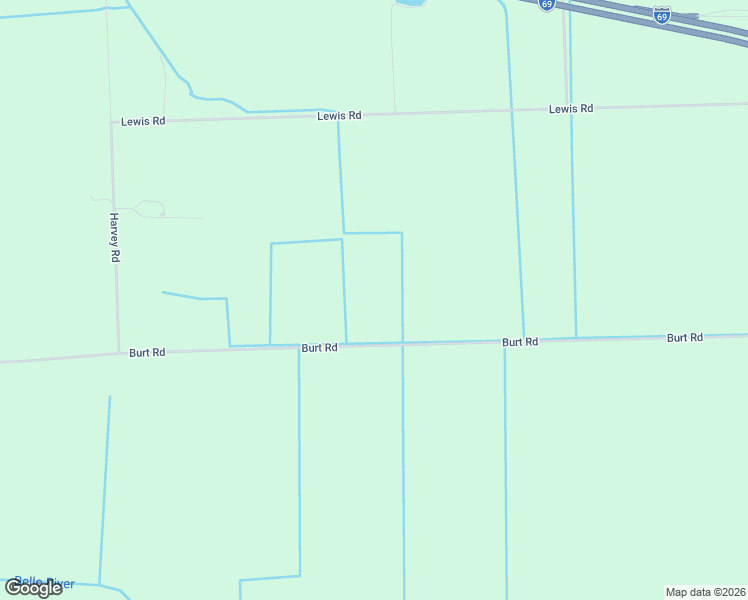 map of restaurants, bars, coffee shops, grocery stores, and more near 16252 Burt Road in Capac