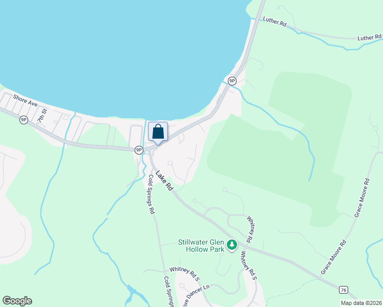 map of restaurants, bars, coffee shops, grocery stores, and more near 13 Pine Ridge Road in Saratoga Springs