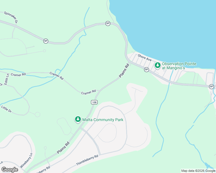 map of restaurants, bars, coffee shops, grocery stores, and more near 310 Plains Road in Ballston Spa