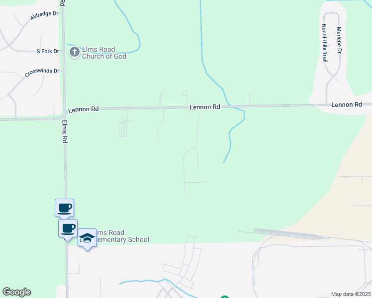 map of restaurants, bars, coffee shops, grocery stores, and more near 3118 Blue Grass Lane in Swartz Creek