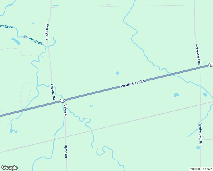 map of restaurants, bars, coffee shops, grocery stores, and more near 3137 Pearl Street Road in Batavia