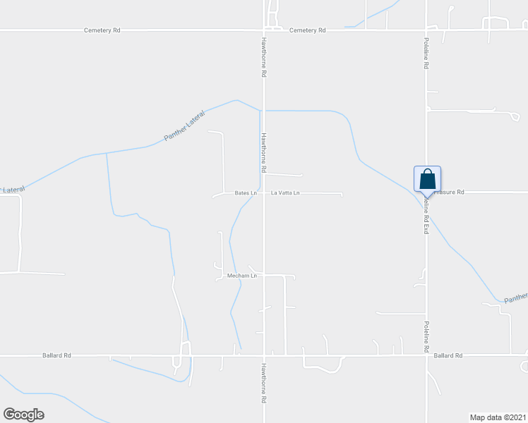 map of restaurants, bars, coffee shops, grocery stores, and more near Hawthorne Road in Pocatello