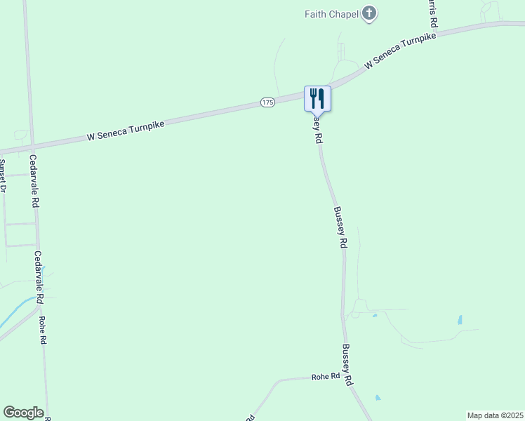 map of restaurants, bars, coffee shops, grocery stores, and more near in Syracuse