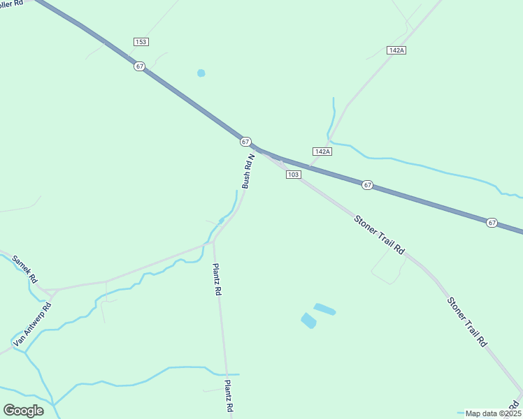map of restaurants, bars, coffee shops, grocery stores, and more near 137 Bush Road North in Johnstown