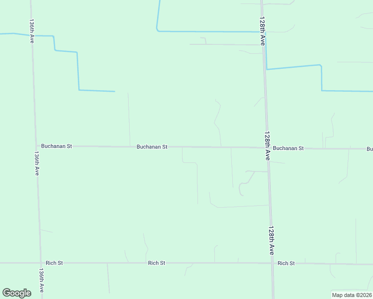 map of restaurants, bars, coffee shops, grocery stores, and more near 13072 Buchanan Street in Grand Haven