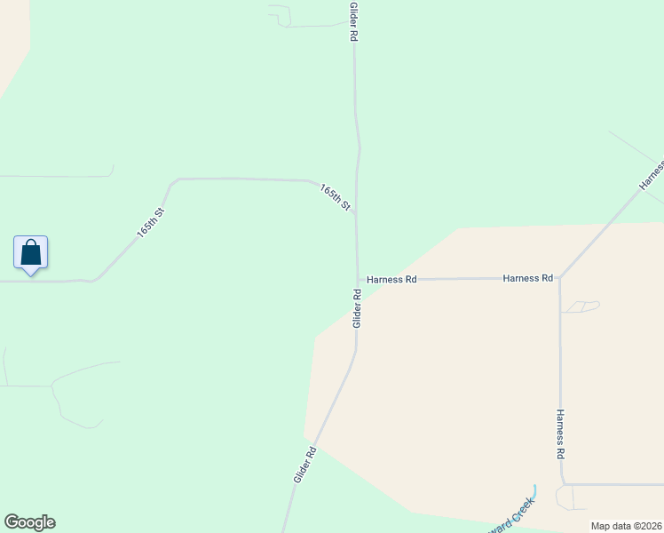 map of restaurants, bars, coffee shops, grocery stores, and more near 15967-16099 Glider Road in Farmersburg