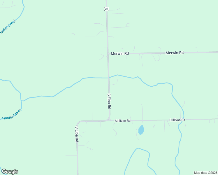 map of restaurants, bars, coffee shops, grocery stores, and more near 2325 South Elba Road in Lapeer