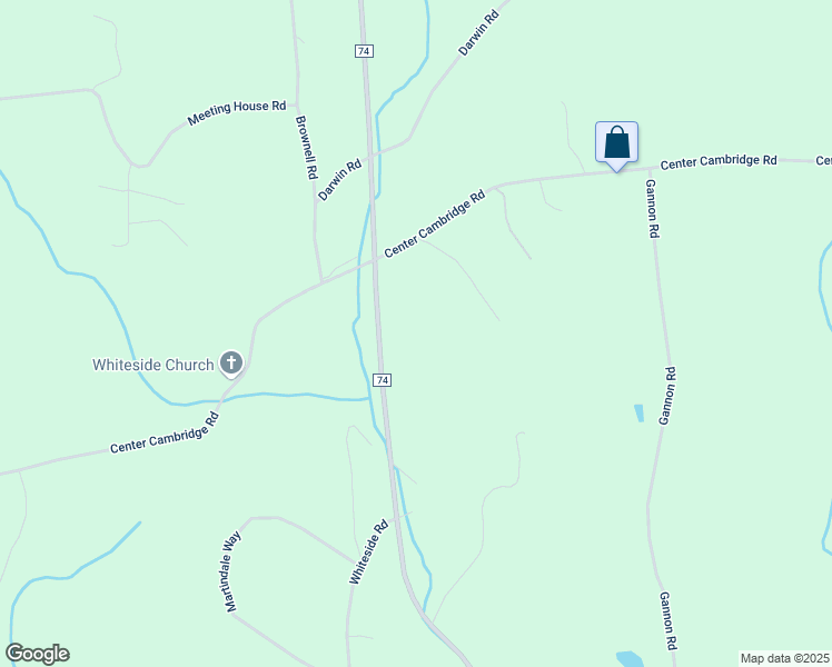 map of restaurants, bars, coffee shops, grocery stores, and more near 682 County Road 74 in Washington County