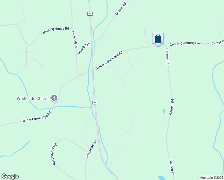 map of restaurants, bars, coffee shops, grocery stores, and more near 682 County Road 74 in Washington County