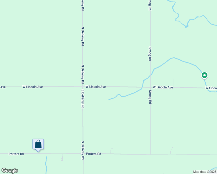 map of restaurants, bars, coffee shops, grocery stores, and more near 2813 West Lincoln Avenue in Ionia