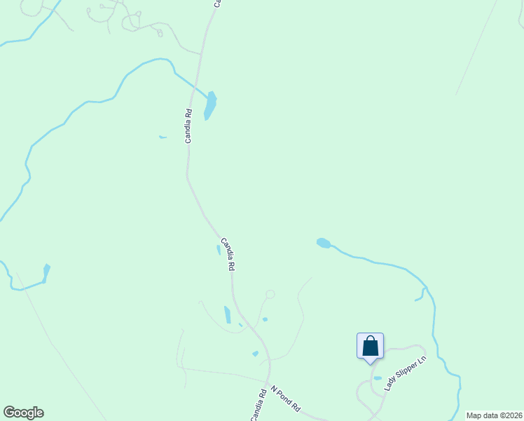 map of restaurants, bars, coffee shops, grocery stores, and more near 302 Candia Road in Chester