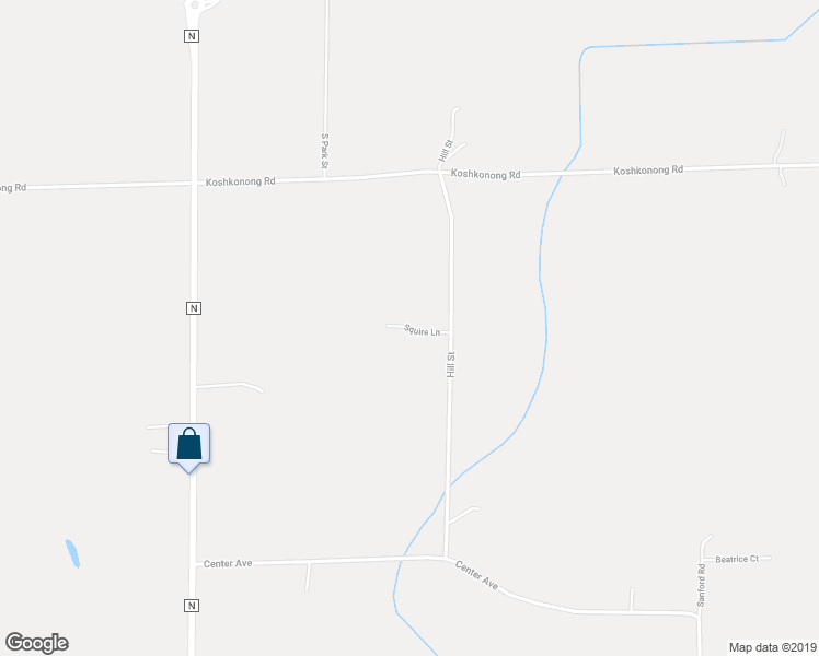map of restaurants, bars, coffee shops, grocery stores, and more near Squire Lane in Stoughton