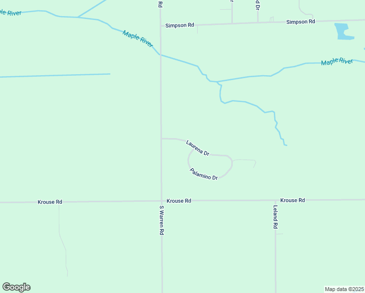 map of restaurants, bars, coffee shops, grocery stores, and more near 8214 Laurena Drive in Ovid