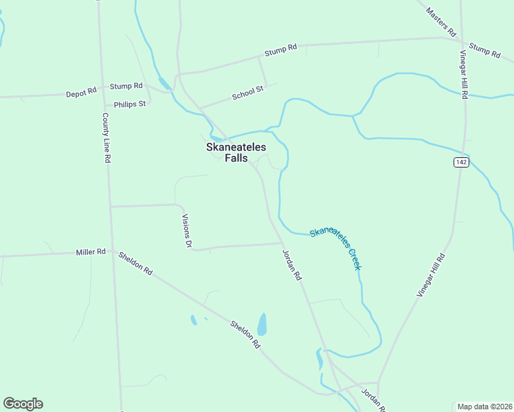 map of restaurants, bars, coffee shops, grocery stores, and more near 4483 Jordan Road in Skaneateles