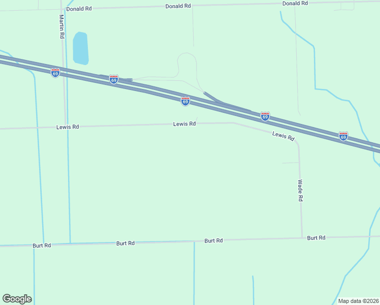 map of restaurants, bars, coffee shops, grocery stores, and more near 15775 Lewis Road in Capac