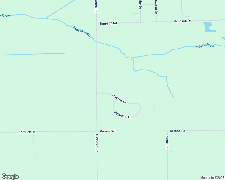 map of restaurants, bars, coffee shops, grocery stores, and more near 8214 Laurena Drive in Ovid