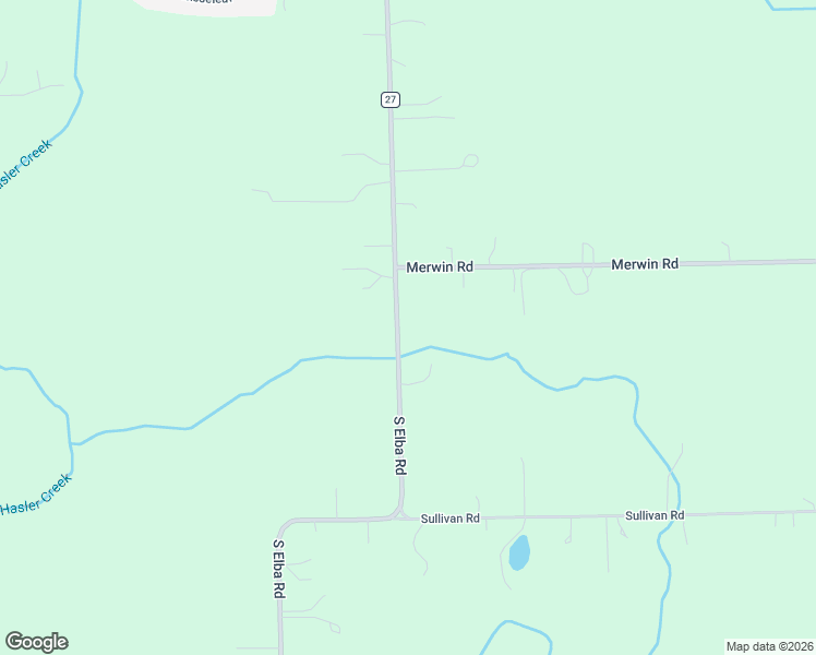 map of restaurants, bars, coffee shops, grocery stores, and more near 2325 South Elba Road in Lapeer