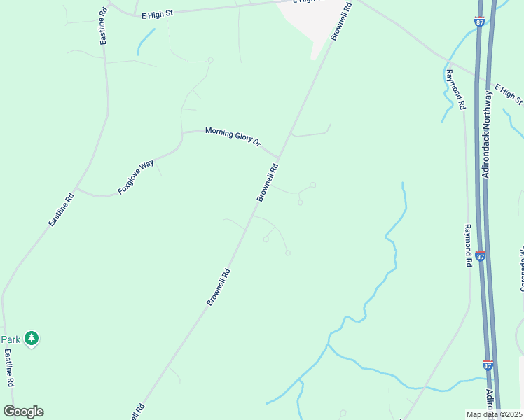 map of restaurants, bars, coffee shops, grocery stores, and more near 101 Old Orchard Lane in Ballston Spa