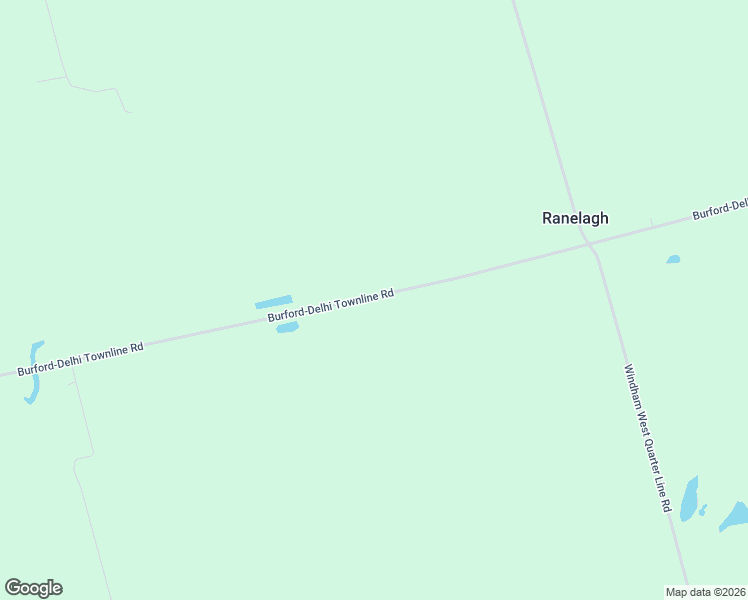 map of restaurants, bars, coffee shops, grocery stores, and more near 372 Burford-Delhi Townline Road in Norwich