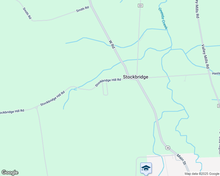 map of restaurants, bars, coffee shops, grocery stores, and more near 5540 East Clearview Road in Munnsville