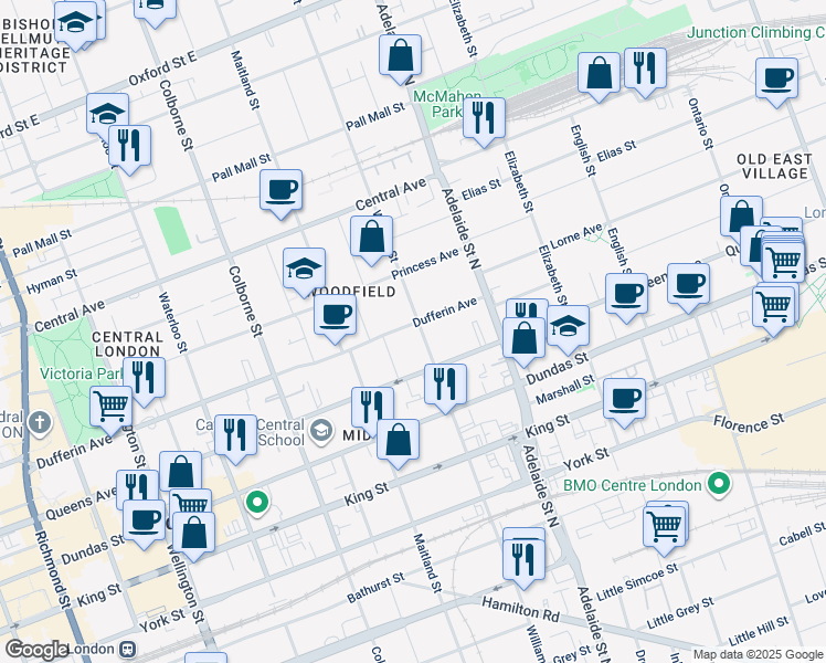 531 Dufferin Avenue, London ON Walk Score