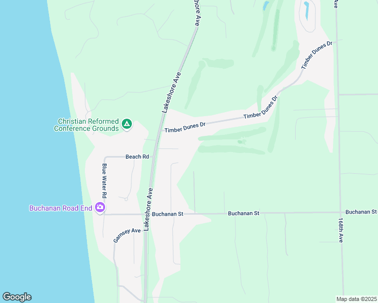 map of restaurants, bars, coffee shops, grocery stores, and more near 12221 Sandy Woods Drive in Grand Haven